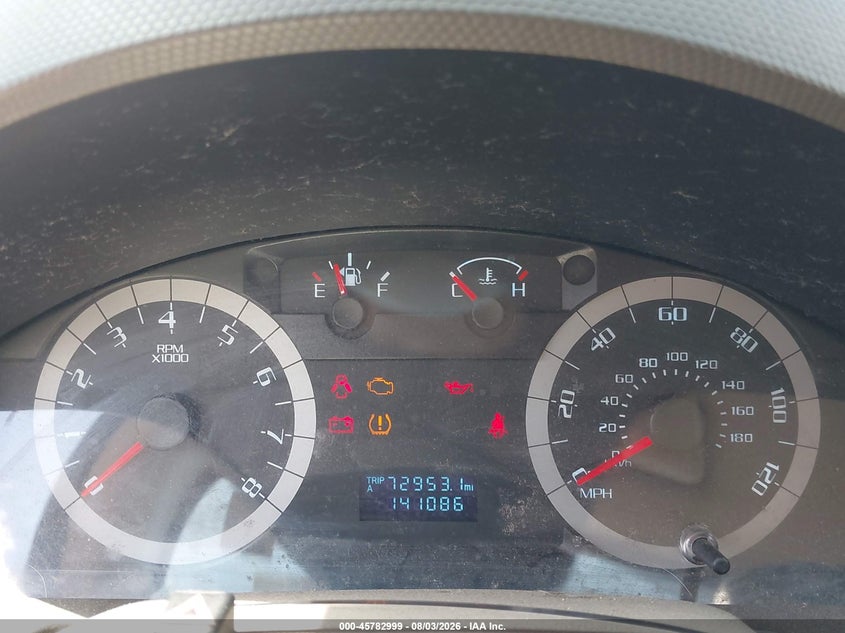 2010 Ford Escape VIN 1FMCU9DG8AKC97744 IAAI salvage auction — SIDE, Clear (Michigan), sold $25 on 2026-09-06 (photo 7)