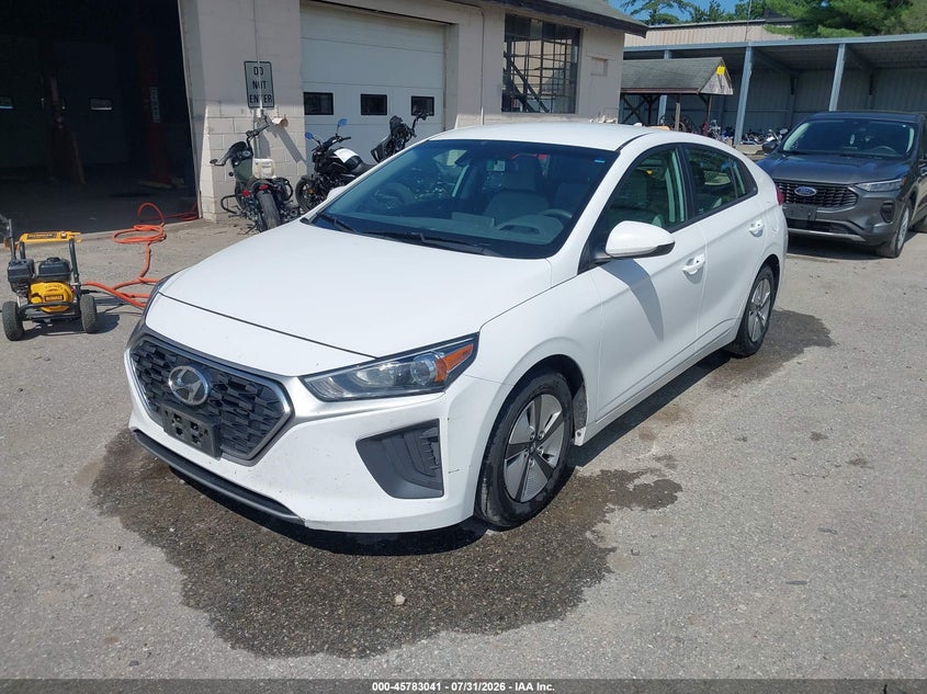 2021 Hyundai Ioniq hybrid VIN KMHC65LC2MU245455 IAAI salvage auction — ALL OVER, Sf97 (New Hampshire), sold $7,775 on 2026-08-20 (photo 2)