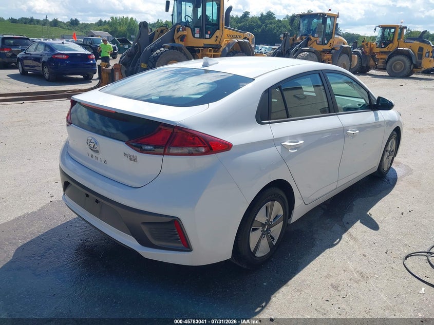 2021 Hyundai Ioniq hybrid VIN KMHC65LC2MU245455 IAAI salvage auction — ALL OVER, Sf97 (New Hampshire), sold $7,775 on 2026-08-20 (photo 4)