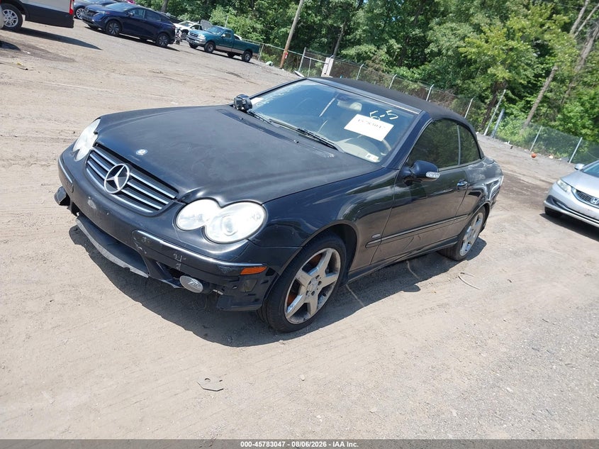 2005 Mercedes-benz Clk-class VIN WDBTK75G85T044029 IAAI salvage auction — ALL OVER, Parts Only Bos (Maryland), sold $325 on 2026-08-12 (photo 2)