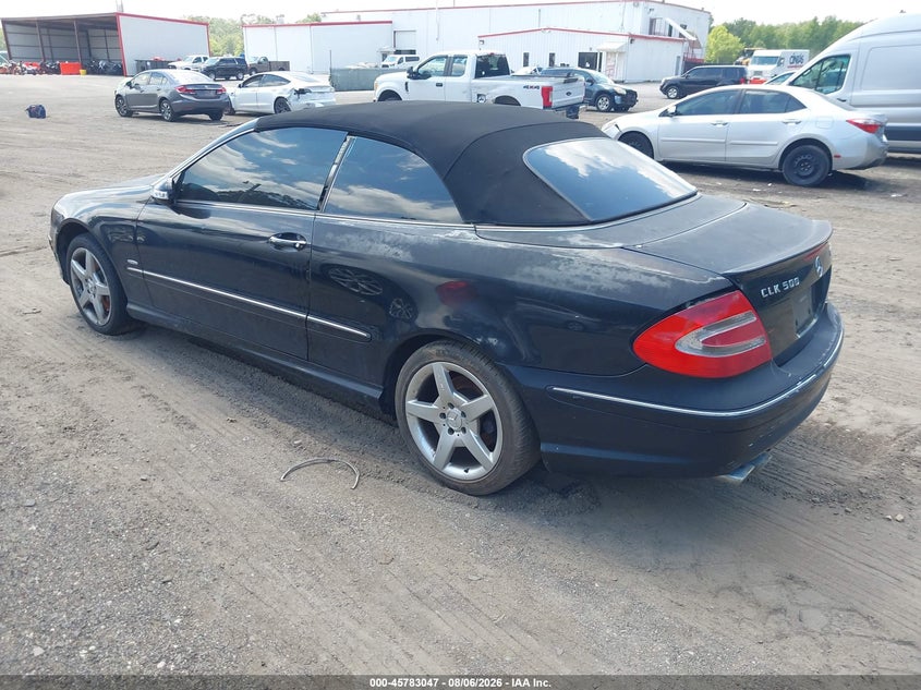2005 Mercedes-benz Clk-class VIN WDBTK75G85T044029 IAAI salvage auction — ALL OVER, Parts Only Bos (Maryland), sold $325 on 2026-08-12 (photo 3)