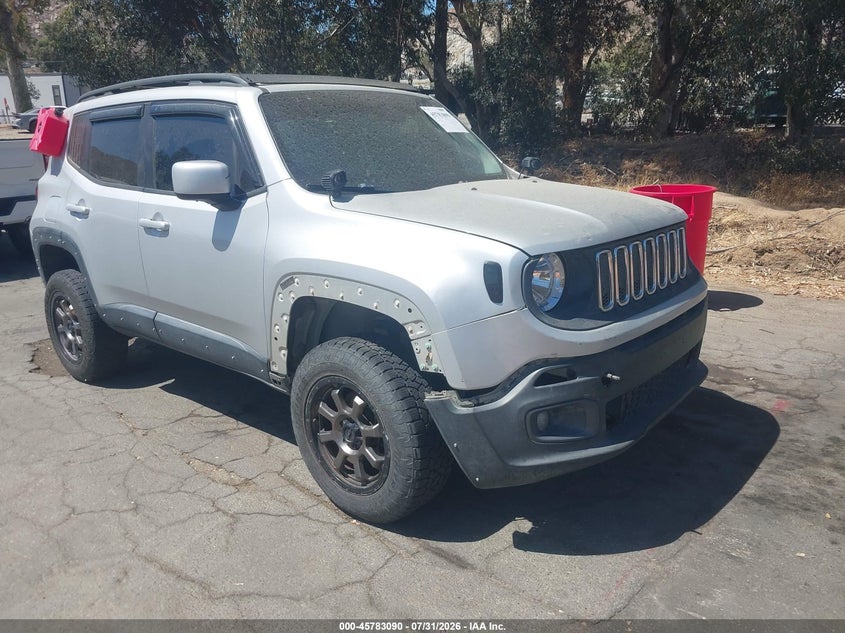 2015 Jeep Renegade VIN ZACCJBBT3FPC39137 IAAI salvage auction — NORMAL WEAR, Clear - Dealer Only (California), sold $875 on 2026-08-18 (photo 1)