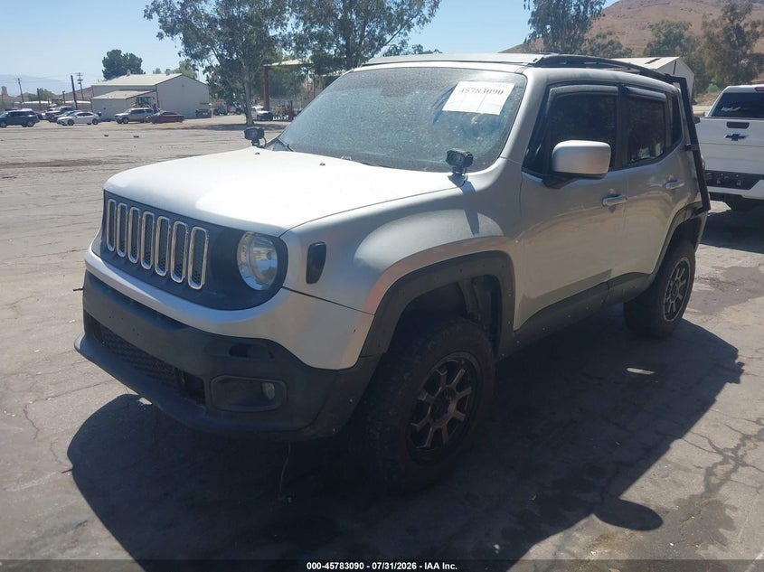 2015 Jeep Renegade VIN ZACCJBBT3FPC39137 IAAI salvage auction — NORMAL WEAR, Clear - Dealer Only (California), sold $875 on 2026-08-18 (photo 2)
