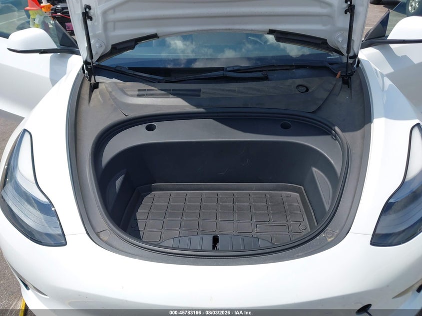 2023 Tesla Model 3 VIN 5YJ3E1EA2PF465249 IAAI salvage auction — REAR END, Salvage Title, sold $7,600 on 2026-09-15 (photo 9)