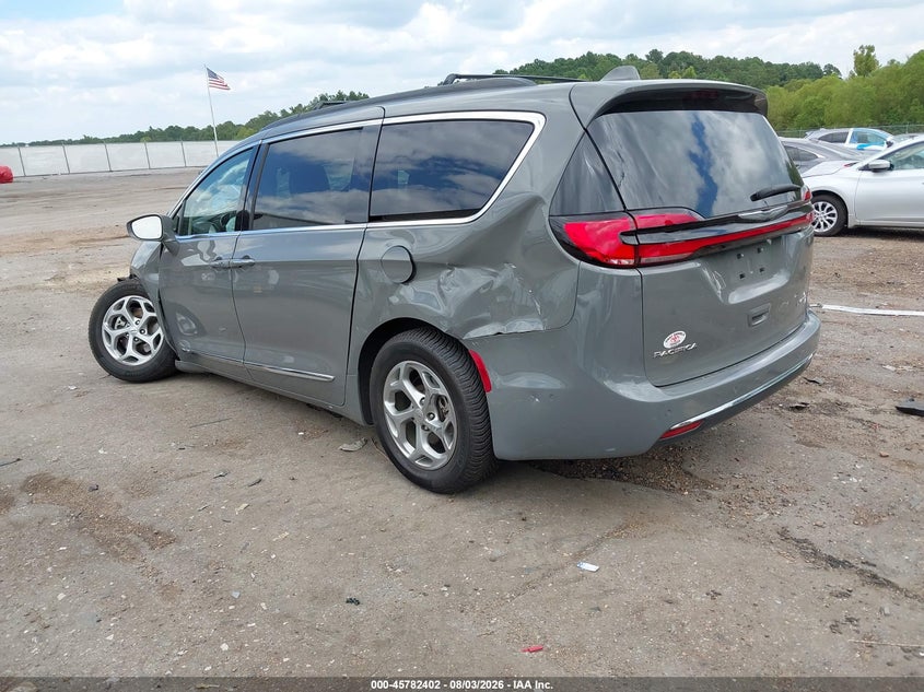 2022 Chrysler Pacifica VIN 2C4RC1GGXNR177322 IAAI salvage auction — LEFT FRONT, Salvage (Mississippi), sold $4,200 on 2026-09-16 (photo 3)