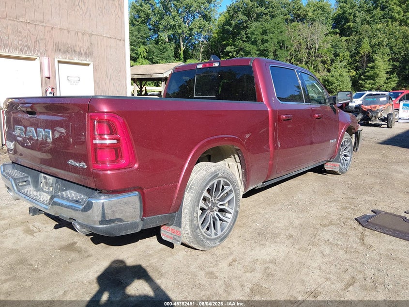 2025 Ram 1500 VIN 1C6SRFPPXSN667157 IAAI salvage auction — FRONT END, Wait Title, sold $18,500 on 2026-08-30 (photo 4)