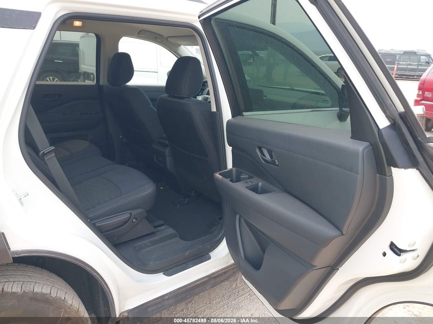 2026 Nissan Pathfinder VIN 5N1DR3BE9TC260705 IAAI salvage auction — REAR END, Salvage Title, sold $13,750 on 2026-08-20 (photo 8)