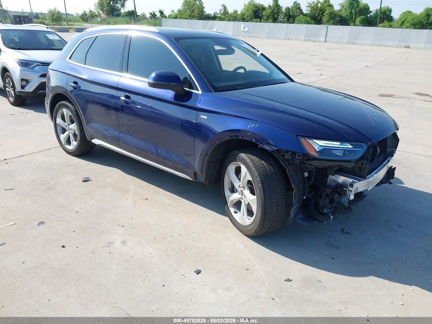 2023 Audi Q5 VIN WA1EAAFY0P2073190 — IAAI salvage auction photo