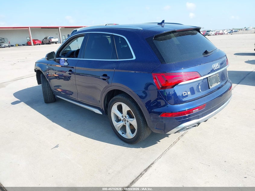 2023 Audi Q5 VIN WA1EAAFY0P2073190 IAAI salvage auction — FRONT END, Original (Texas), sold $15,900 on 2026-09-04 (photo 3)