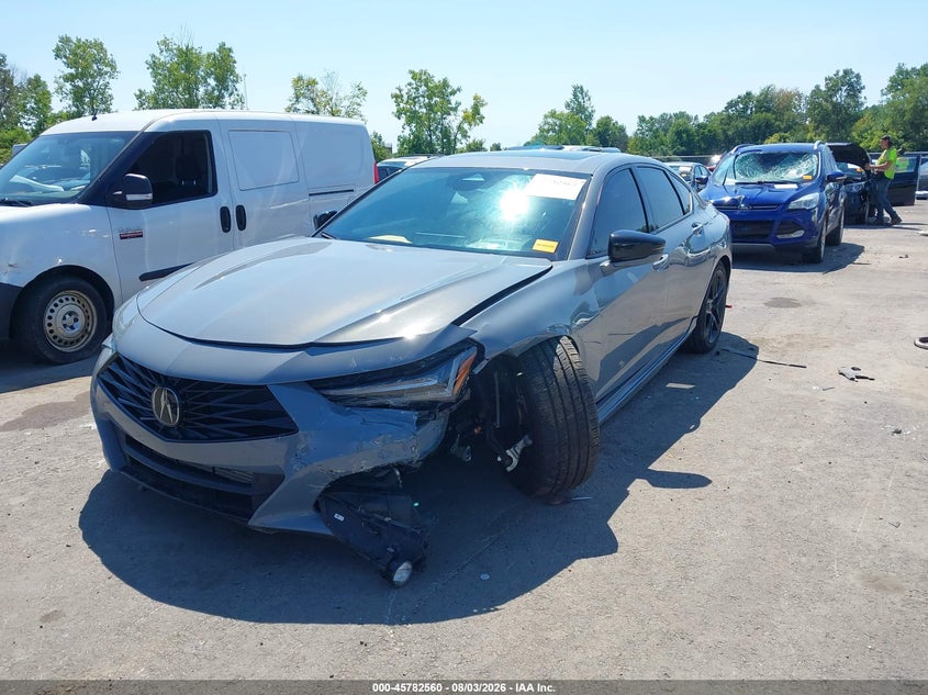 2024 Acura Tlx VIN 19UUB6F58RA002041 IAAI salvage auction — LEFT FRONT, Salvage Title, sold $10,325 on 2026-09-08 (photo 2)