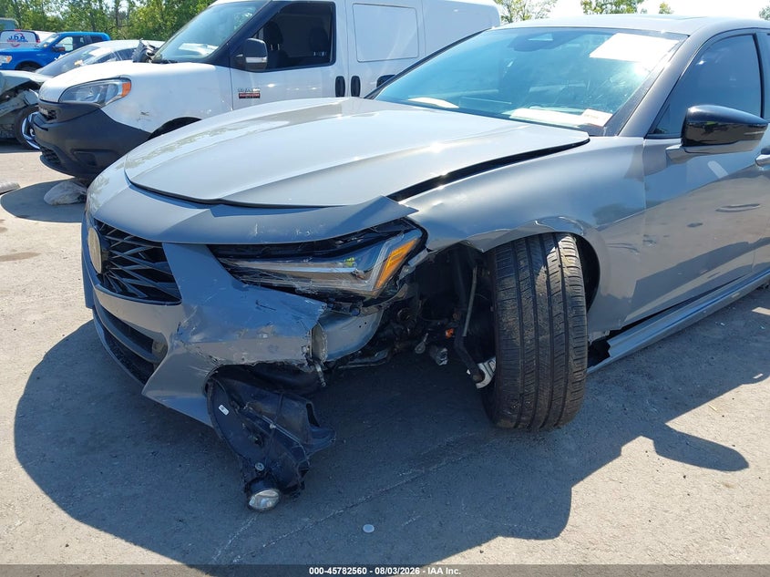 2024 Acura Tlx VIN 19UUB6F58RA002041 IAAI salvage auction — LEFT FRONT, Salvage Title, sold $10,325 on 2026-09-08 (photo 6)
