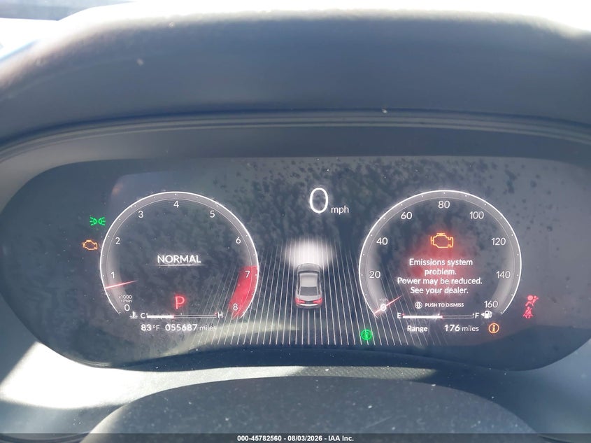 2024 Acura Tlx VIN 19UUB6F58RA002041 IAAI salvage auction — LEFT FRONT, Salvage Title, sold $10,325 on 2026-09-08 (photo 7)