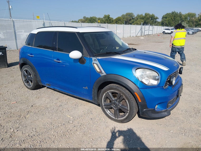 2011 Mini Cooper VIN WMWZC5C58BWL54526 IAAI salvage auction — NORMAL WEAR, Clear (Montana), sold $1,150 on 2026-08-12 (photo 1)