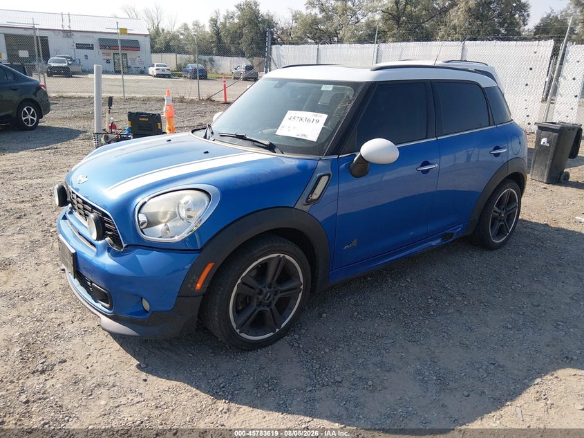 2011 Mini Cooper VIN WMWZC5C58BWL54526 IAAI salvage auction — NORMAL WEAR, Clear (Montana), sold $1,150 on 2026-08-12 (photo 2)