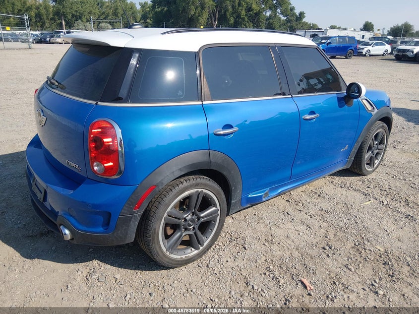 2011 Mini Cooper VIN WMWZC5C58BWL54526 IAAI salvage auction — NORMAL WEAR, Clear (Montana), sold $1,150 on 2026-08-12 (photo 4)