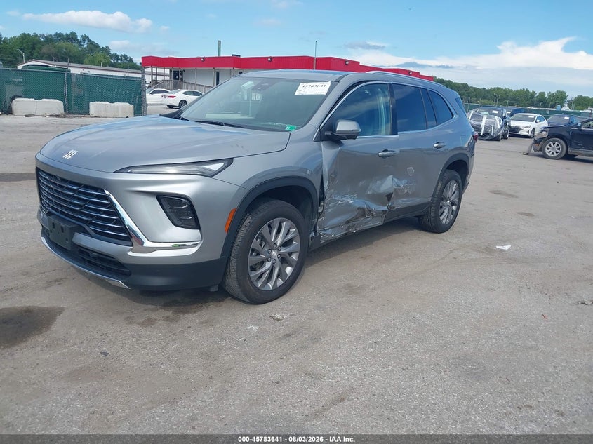 2025 Buick Enclave VIN 5GAEVARS3SJ221933 IAAI salvage auction — SIDE, Wait Title, sold $15,875 on 2026-09-02 (photo 2)