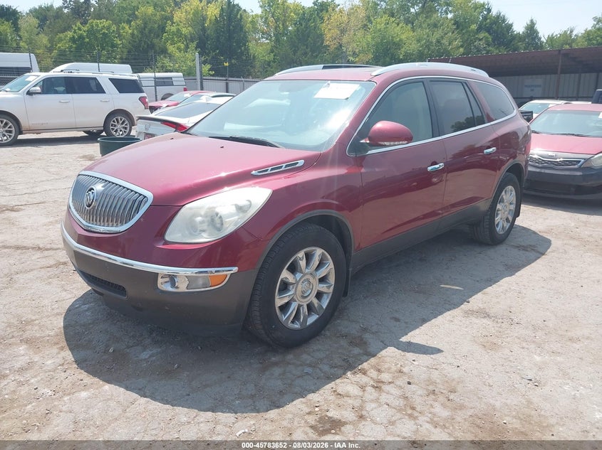 2011 Buick Enclave VIN 5GAKRCED1BJ140178 IAAI salvage auction — NORMAL WEAR, Clear - Public Restricted (Oklahoma), sold $600 on 2026-09-08 (photo 2)