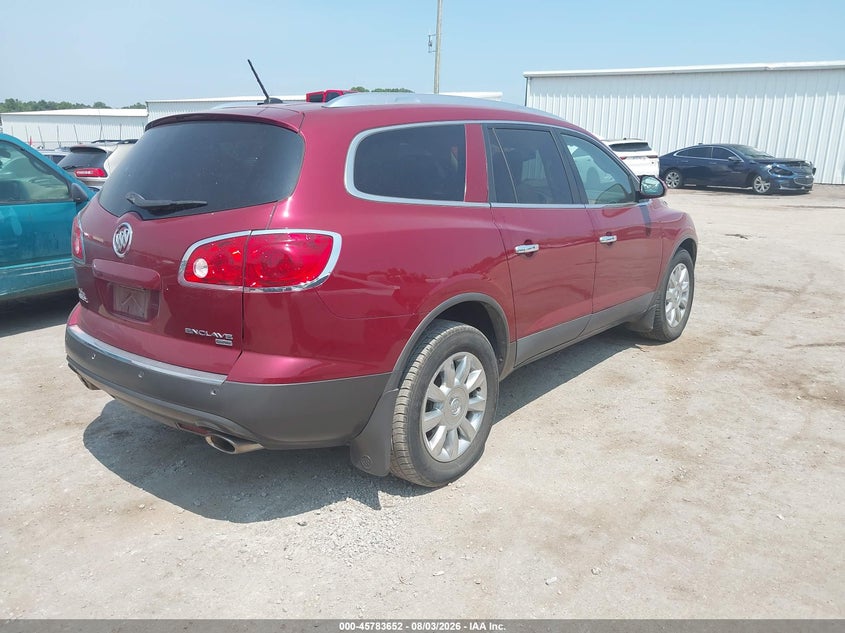 2011 Buick Enclave VIN 5GAKRCED1BJ140178 IAAI salvage auction — NORMAL WEAR, Clear - Public Restricted (Oklahoma), sold $600 on 2026-09-08 (photo 4)