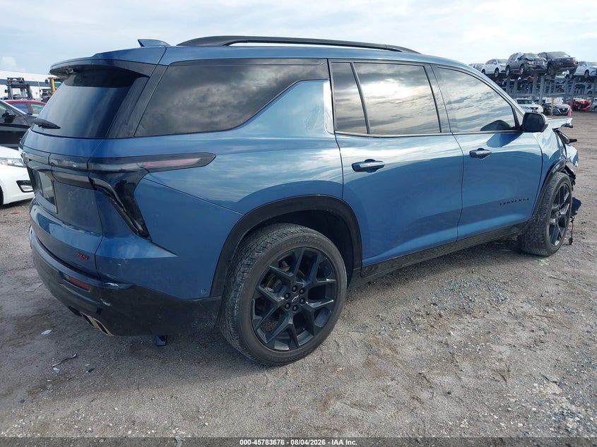 2024 Chevrolet Traverse VIN 1GNERLKS6RJ164962 IAAI salvage auction — RIGHT FRONT, Wait Title, sold $12,300 on 2026-09-08 (photo 4)