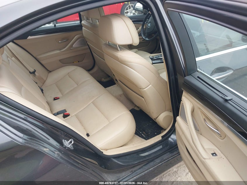 2014 BMW 5er VIN WBA5B3C52ED538429 IAAI salvage auction — NORMAL WEAR, Salvage Title, sold $2,625 on 2026-08-21 (photo 8)