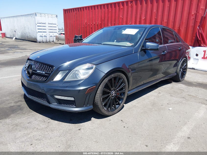 2012 Mercedes-benz E-klasse amg VIN WDDHF7EB5CA524835 IAAI salvage auction — NORMAL WEAR, Salvage Title, sold $1,700 on 2026-08-13 (photo 2)