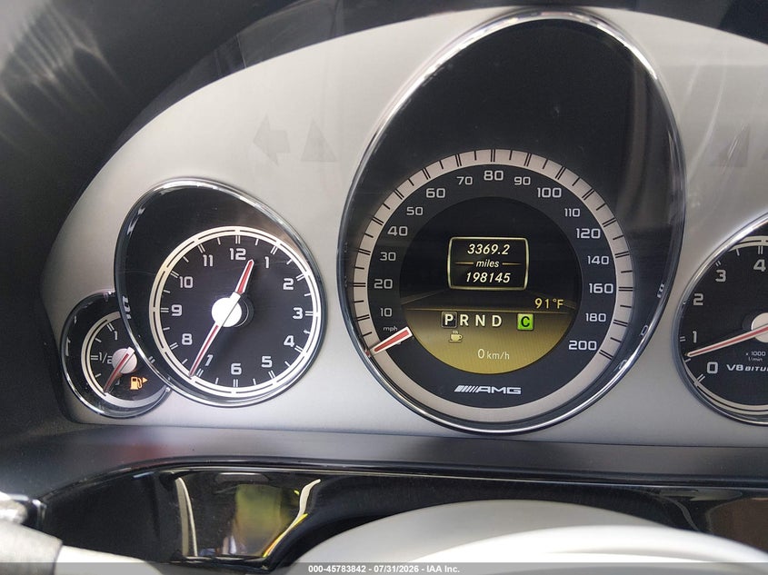2012 Mercedes-benz E-klasse amg VIN WDDHF7EB5CA524835 IAAI salvage auction — NORMAL WEAR, Salvage Title, sold $1,700 on 2026-08-13 (photo 7)