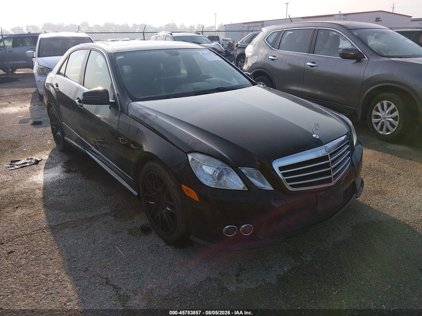2010 Mercedes-benz E-class VIN WDDHF8HB7AA218721 IAAI salvage auction — NORMAL WEAR, Clear (Louisiana), sold $1,000 on 2026-08-11 (photo 1)