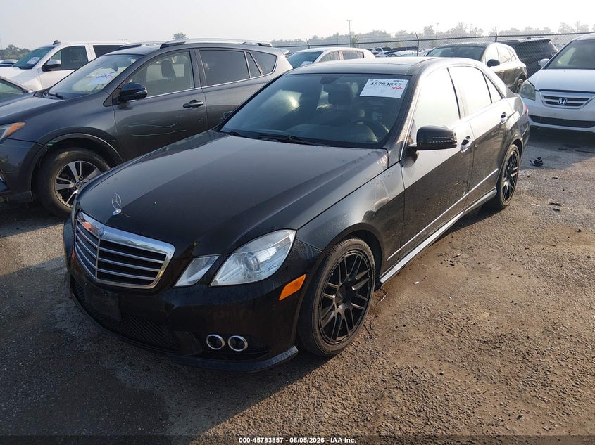 2010 Mercedes-benz E-class VIN WDDHF8HB7AA218721 IAAI salvage auction — NORMAL WEAR, Clear (Louisiana), sold $1,000 on 2026-08-11 (photo 2)