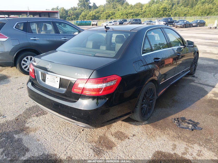 2010 Mercedes-benz E-class VIN WDDHF8HB7AA218721 IAAI salvage auction — NORMAL WEAR, Clear (Louisiana), sold $1,000 on 2026-08-11 (photo 4)