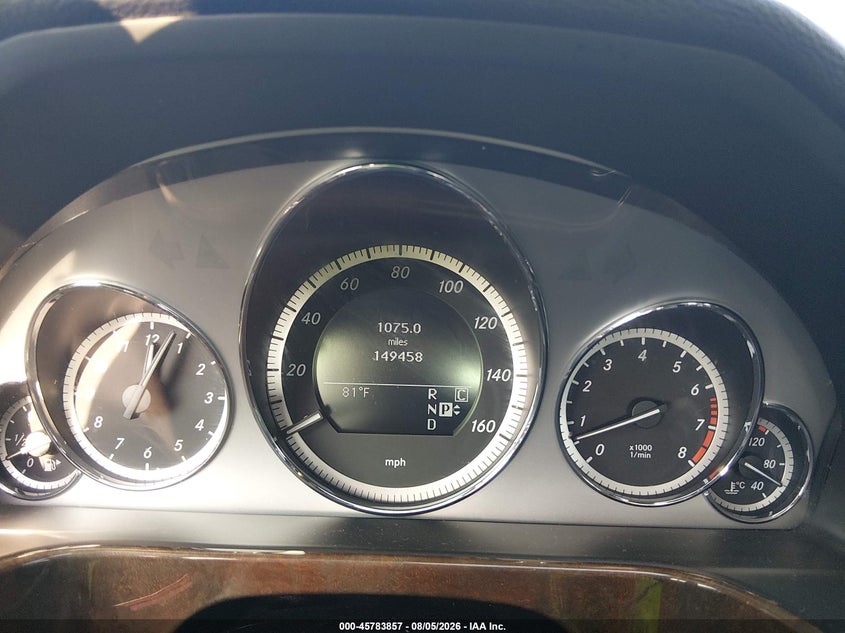 2010 Mercedes-benz E-class VIN WDDHF8HB7AA218721 IAAI salvage auction — NORMAL WEAR, Clear (Louisiana), sold $1,000 on 2026-08-11 (photo 7)