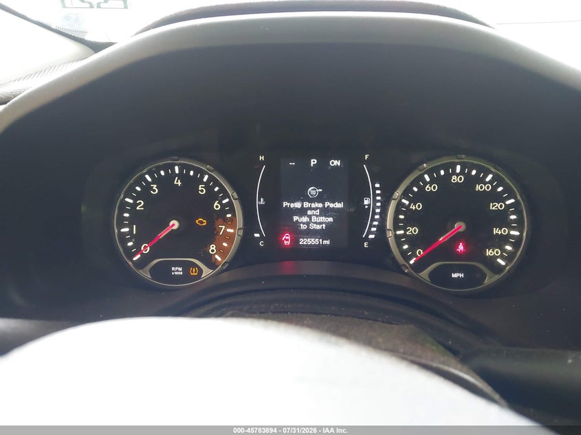 2017 Jeep Renegade VIN ZACCJABB7HPF73840 IAAI salvage auction — ENGINE DAMAGE, Salvage Title, sold $1,275 on 2026-08-07 (photo 7)