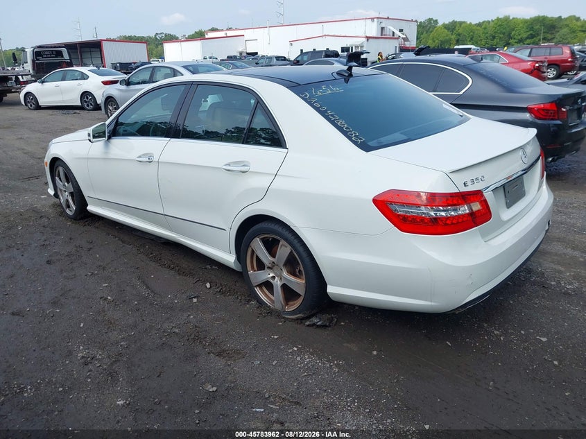 2011 Mercedes-benz E-class VIN WDDHF5GB8BA293641 IAAI salvage auction — UNKNOWN, Parts Only Bos (Maryland), sold $825 on 2026-08-19 (photo 3)