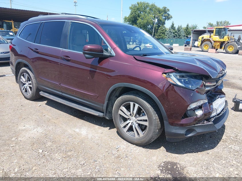 2017 Honda Pilot VIN 5FNYF6H60HB083424 — IAAI salvage auction photo