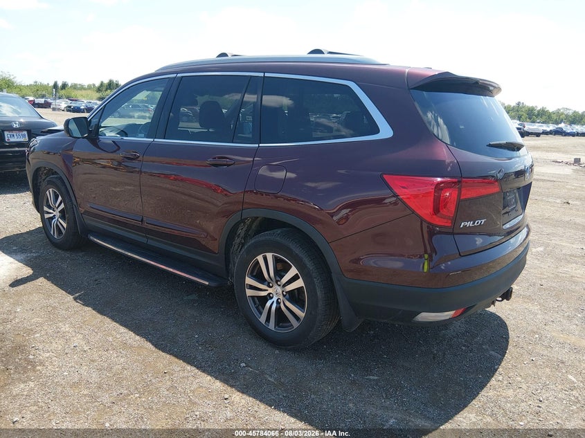 2017 Honda Pilot VIN 5FNYF6H60HB083424 IAAI salvage auction — FRONT END, Salvage Title, sold $7,175 on 2026-09-02 (photo 3)