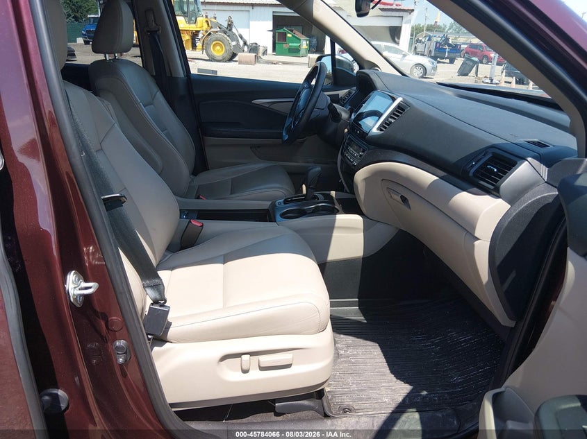 2017 Honda Pilot VIN 5FNYF6H60HB083424 IAAI salvage auction — FRONT END, Salvage Title, sold $7,175 on 2026-09-02 (photo 5)