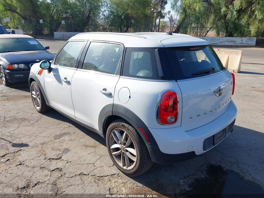 2014 Mini Countryman VIN WMWZB3C5XEWR42004 IAAI salvage auction — NORMAL WEAR, Clear - Dealer Only (California), sold $650 on 2026-08-11 (photo 3)