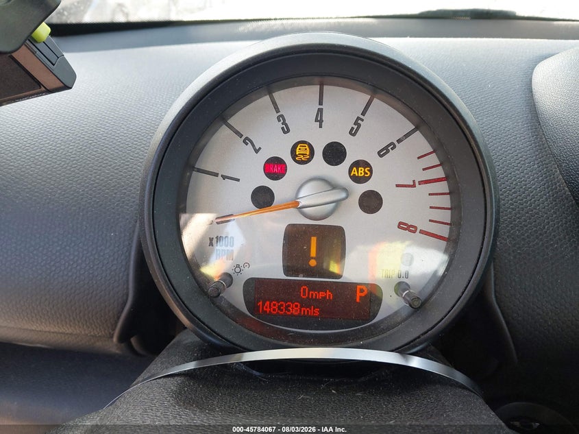 2014 Mini Countryman VIN WMWZB3C5XEWR42004 IAAI salvage auction — NORMAL WEAR, Clear - Dealer Only (California), sold $650 on 2026-08-11 (photo 7)