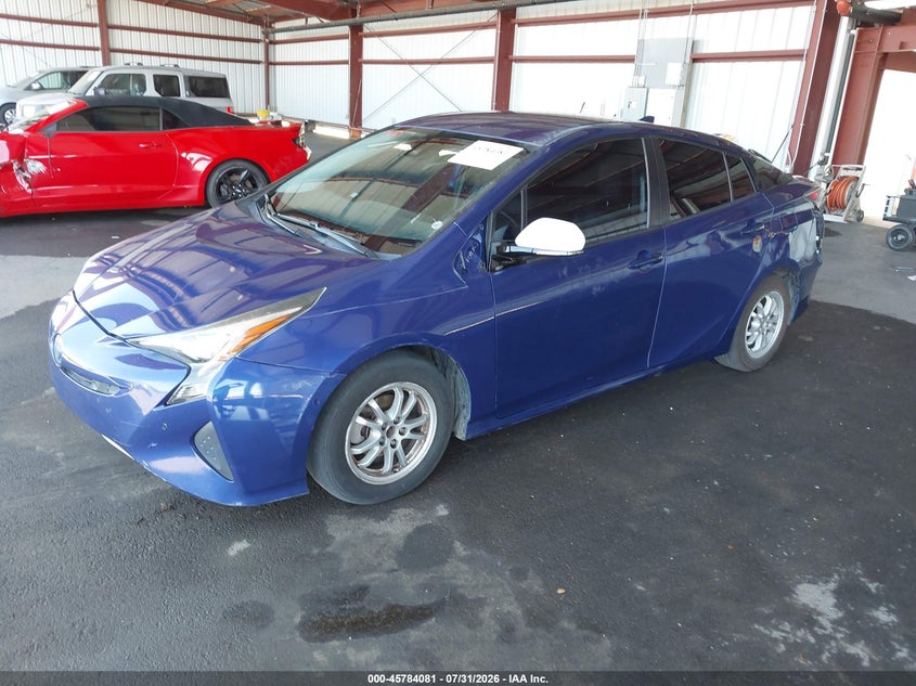 2017 Toyota Prius VIN JTDKARFU6H3537986 IAAI salvage auction — LEFT & RIGHT, Salvage Title, sold $2,250 on 2026-08-20 (photo 2)