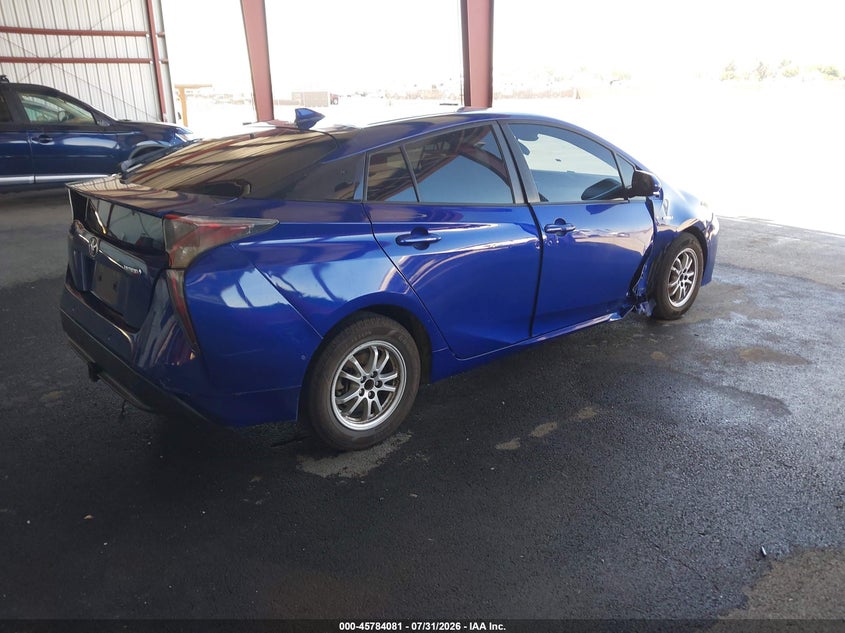 2017 Toyota Prius VIN JTDKARFU6H3537986 IAAI salvage auction — LEFT & RIGHT, Salvage Title, sold $2,250 on 2026-08-20 (photo 4)