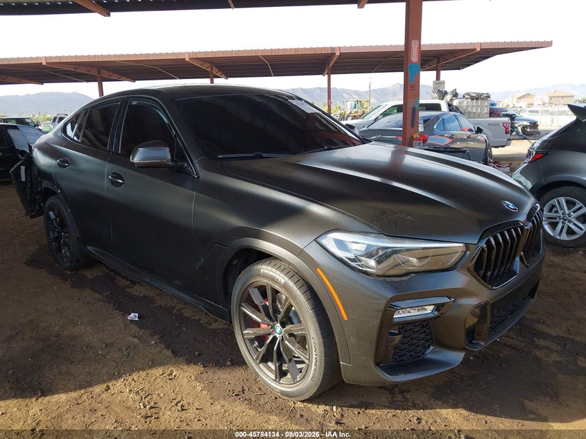 2021 BMW X6 VIN 5UXCY4C02M9E31984 — IAAI salvage auction photo