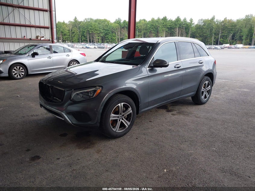 2018 Mercedes-benz Glc VIN WDC0G4KBXJV036231 IAAI salvage auction — FRONT END, Salvage Title, sold $6,200 on 2026-08-13 (photo 2)