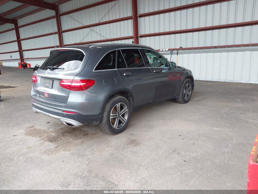 2018 Mercedes-benz Glc VIN WDC0G4KBXJV036231 IAAI salvage auction — FRONT END, Salvage Title, sold $6,200 on 2026-08-13 (photo 4)