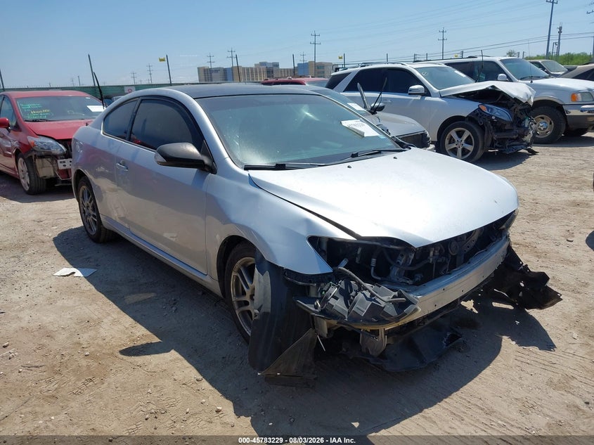 2009 Scion Tc VIN JTKDE167790294709 IAAI salvage auction — FRONT & REAR, Salvage (Texas), sold $100 on 2026-08-31 (photo 1)