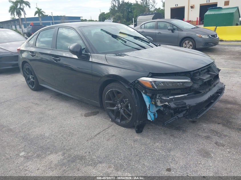 2026 Honda Civic hybrid VIN 2HGFE4F80TH345885 — IAAI salvage auction photo