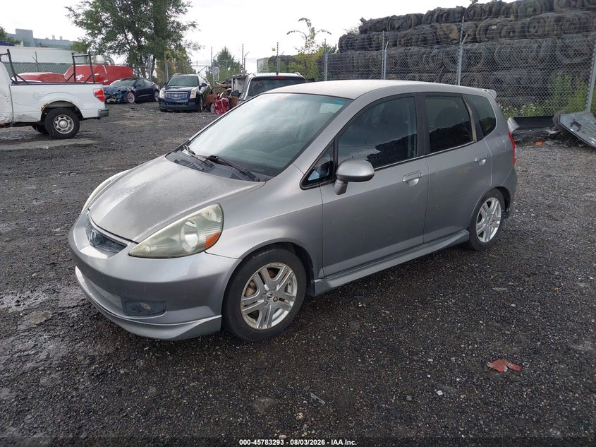 2008 Honda Fit VIN JHMGD376X8S057724 IAAI salvage auction — NORMAL WEAR, Clear (Arizona), sold $600 on 2026-09-02 (photo 2)