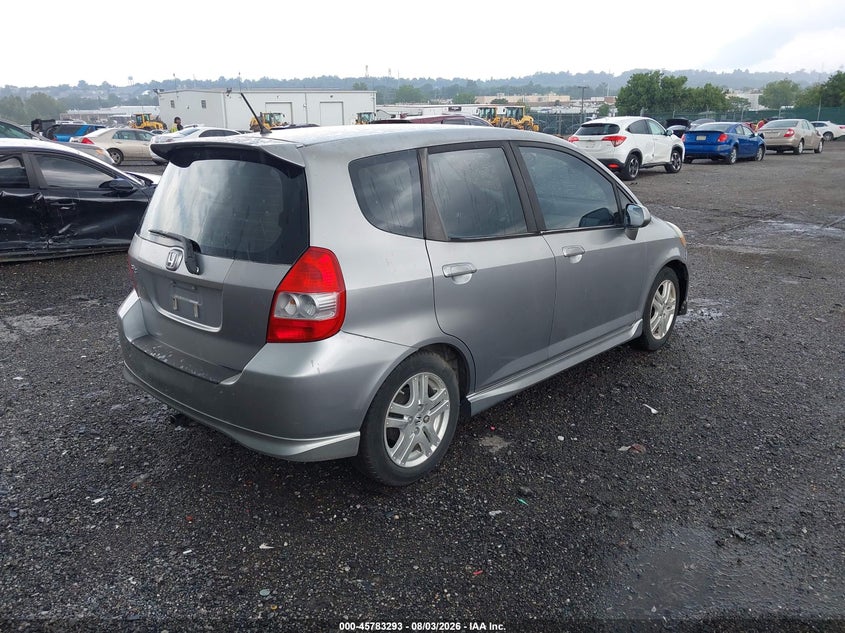 2008 Honda Fit VIN JHMGD376X8S057724 IAAI salvage auction — NORMAL WEAR, Clear (Arizona), sold $600 on 2026-09-02 (photo 4)