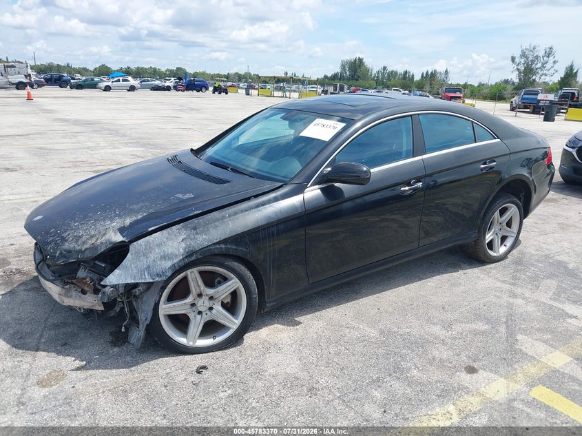 2009 Mercedes-benz Cls-class VIN WDDDJ72X79A148645 IAAI salvage auction — LEFT FRONT, Rebuildable (Florida), sold $450 on 2026-08-13 (photo 2)