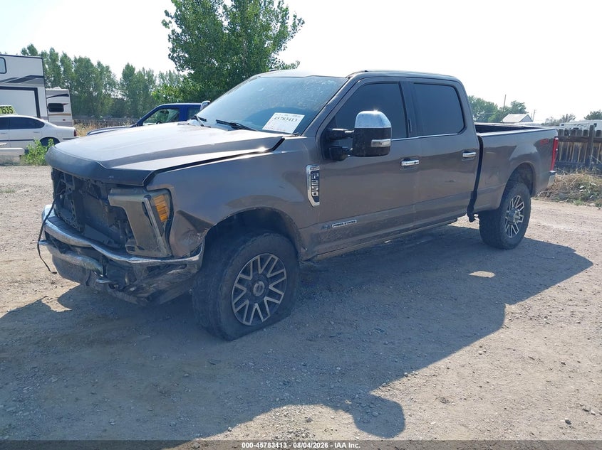 2018 Ford F250 VIN 1FT7W2BT5JEB64977 IAAI salvage auction — LEFT FRONT, Salvage Title, sold $6,800 on 2026-09-05 (photo 2)