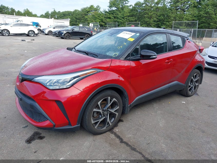 2020 Toyota C-hr VIN NMTKHMBX7LR109297 IAAI salvage auction — RIGHT SIDE, Mv-907A (New York), sold $8,150 on 2026-09-08 (photo 2)