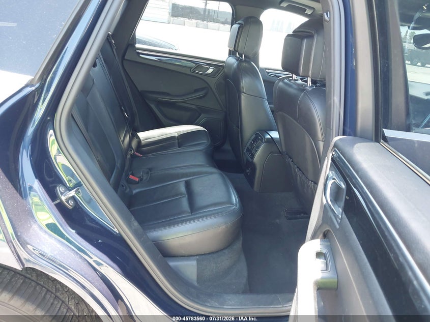 2015 Porsche Macan VIN WP1AB2A54FLB74115 IAAI salvage auction — LEFT REAR, Clear - Dealer Only (California), sold $5,550 on 2026-08-19 (photo 8)